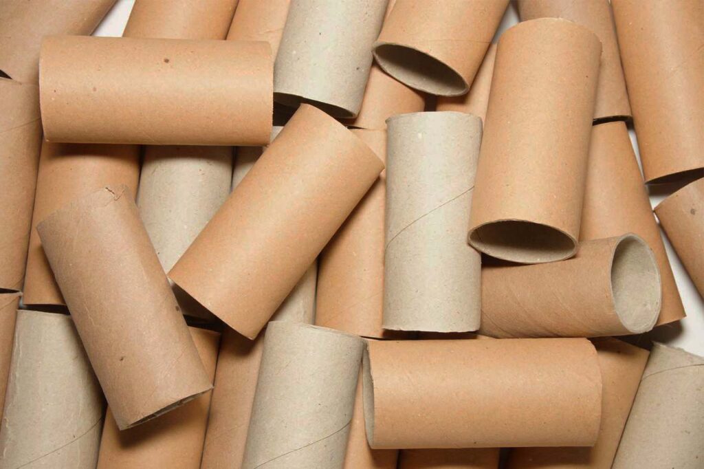 tubos de carton de papel higienico